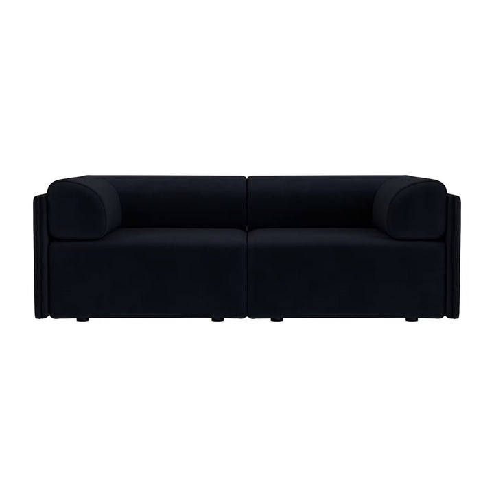 Palo Block 2-seater Sofa Low Back with Armrests - ökenhem