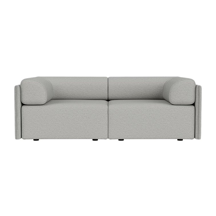 Palo Block 2-seater Sofa Low Back with Armrests - ökenhem