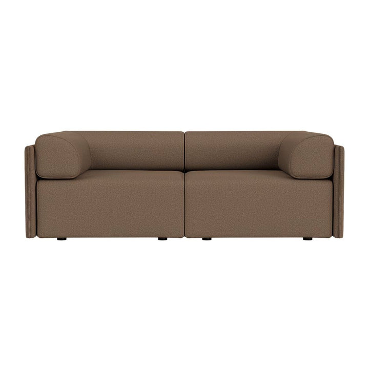 Palo Block 2-seater Sofa Low Back with Armrests - ökenhem