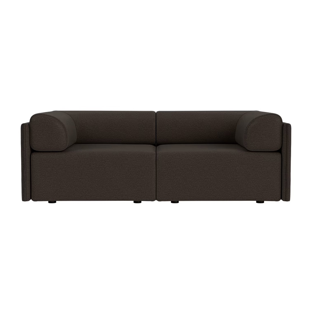 Palo Block 2-seater Sofa Low Back with Armrests - ökenhem