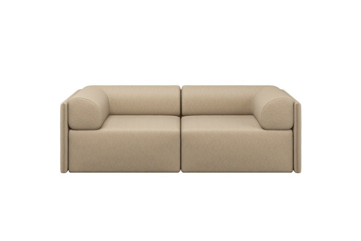 Palo Block 2 - seater Sofa Low Back with Armrests - ökenhem