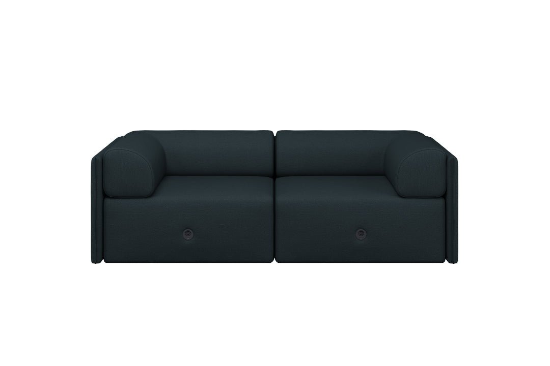 Palo Block 2 - seater Sofa Low Back with Armrests - ökenhem