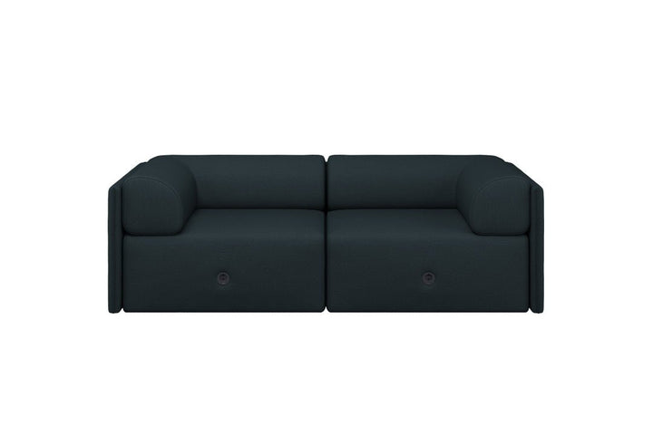 Palo Block 2 - seater Sofa Low Back with Armrests - ökenhem