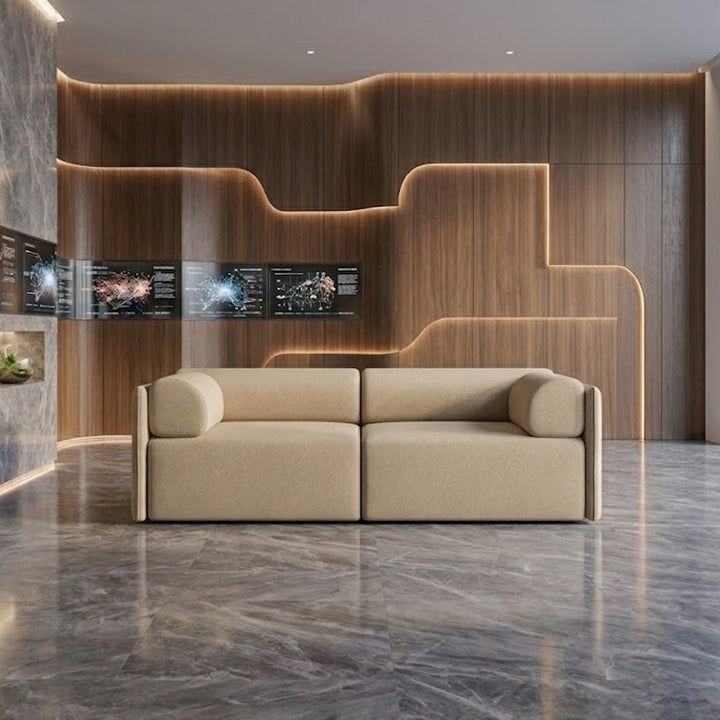 Palo Block 2 - seater Sofa Low Back with Armrests - ökenhem