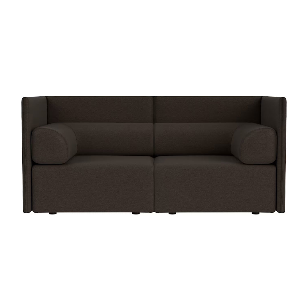 Palo Block 2-seater Sofa Medium Back with Armrests - ökenhem