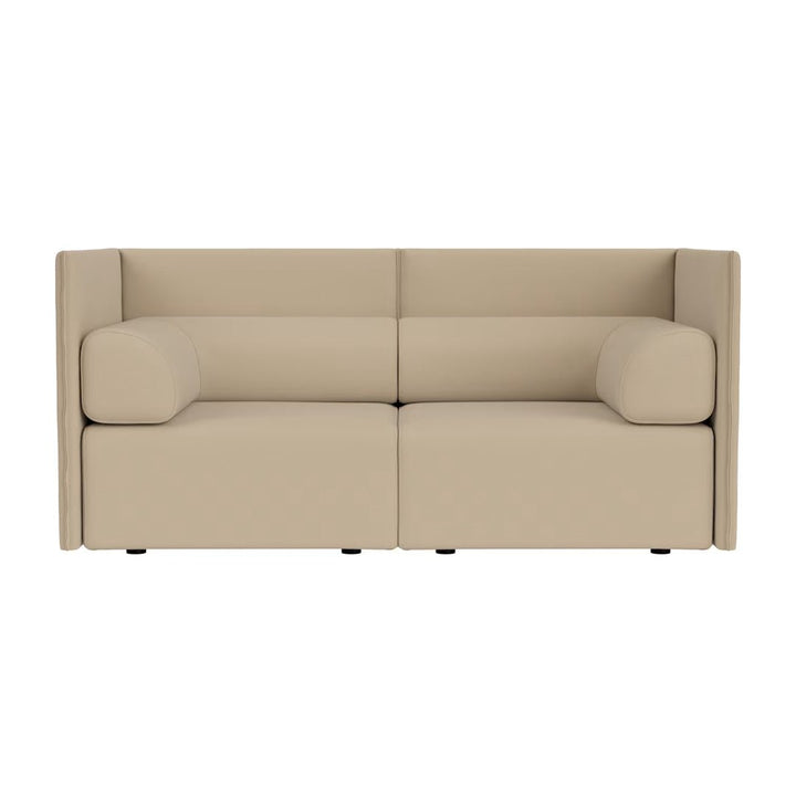 Palo Block 2-seater Sofa Medium Back with Armrests - ökenhem
