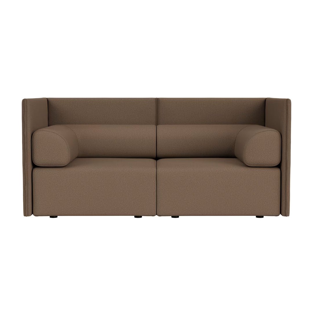 Palo Block 2-seater Sofa Medium Back with Armrests - ökenhem
