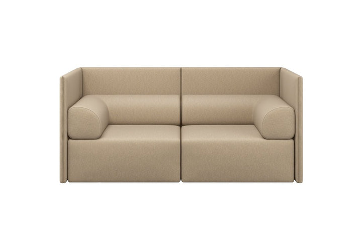 Palo Block 2 - seater Sofa Medium Back with Armrests - ökenhem