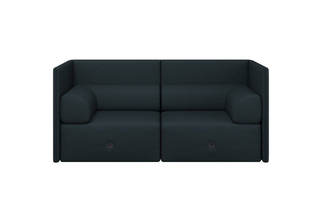 Palo Block 2 - seater Sofa Medium Back with Armrests - ökenhem