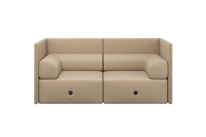 Palo Block 2 - seater Sofa Medium Back with Armrests - ökenhem