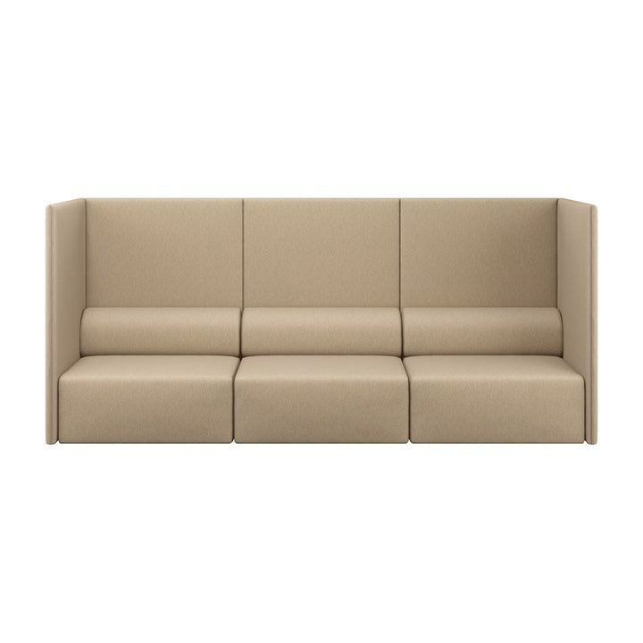 Palo Block 3-seater Sofa High Back - ökenhem