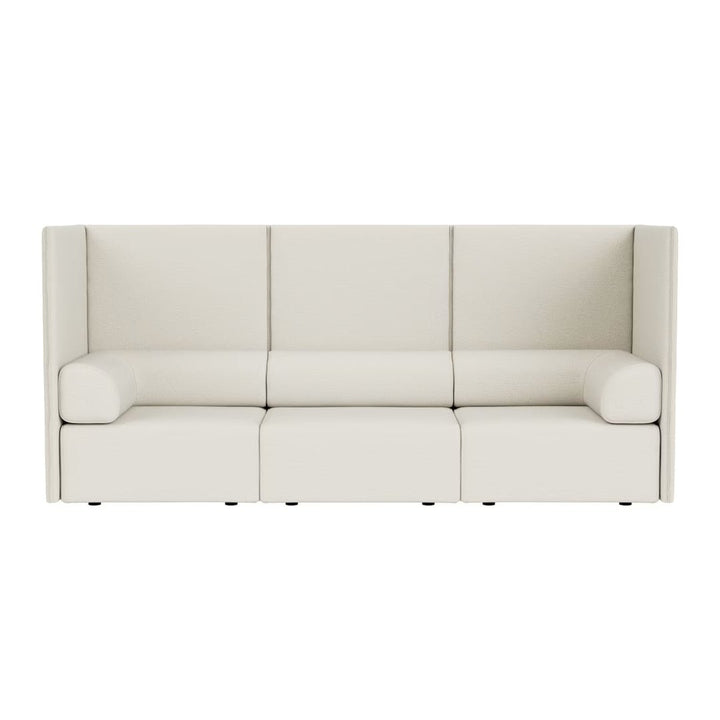 Palo Block 3-seater Sofa High Back with Armrests - ökenhem
