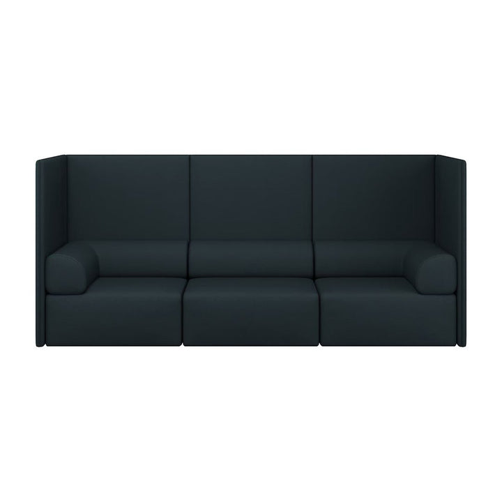Palo Block 3-seater Sofa High Back with Armrests - ökenhem