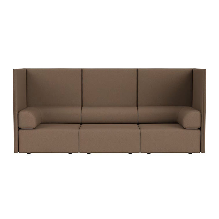 Palo Block 3-seater Sofa High Back with Armrests - ökenhem