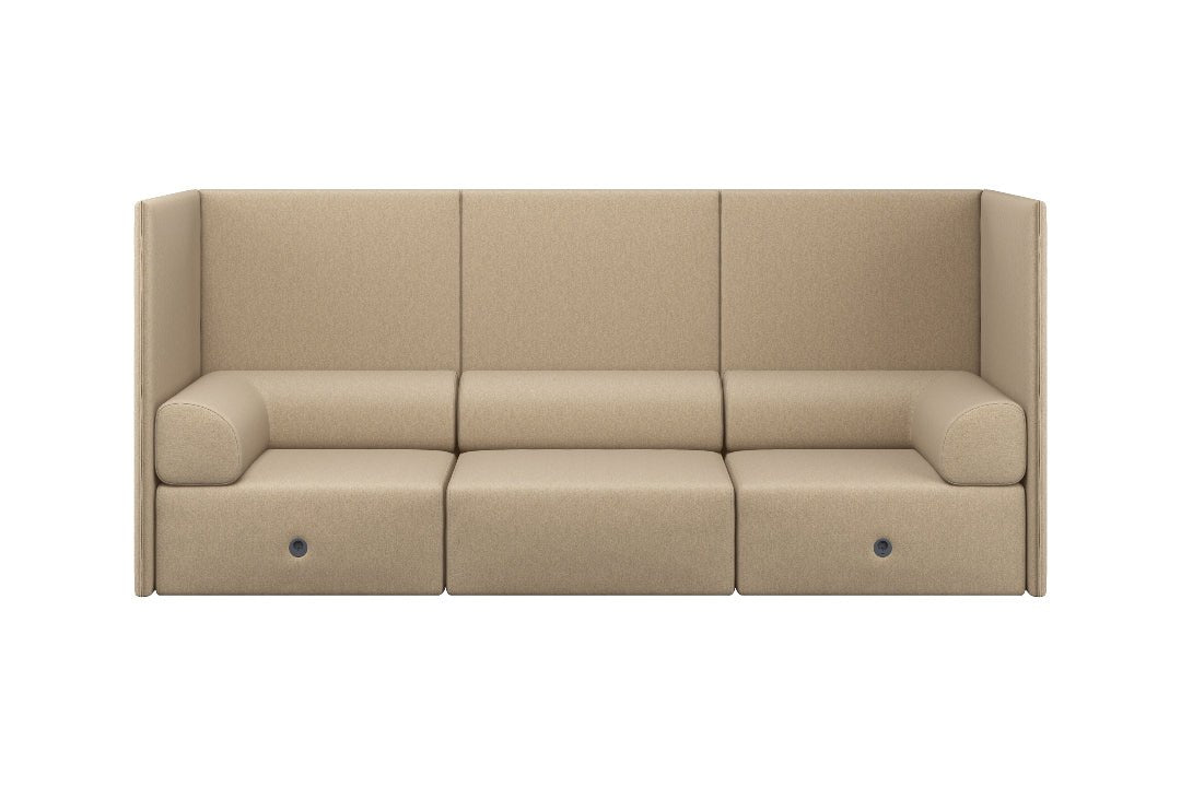 Palo Block 3 - seater Sofa High Back with Armrests - ökenhem
