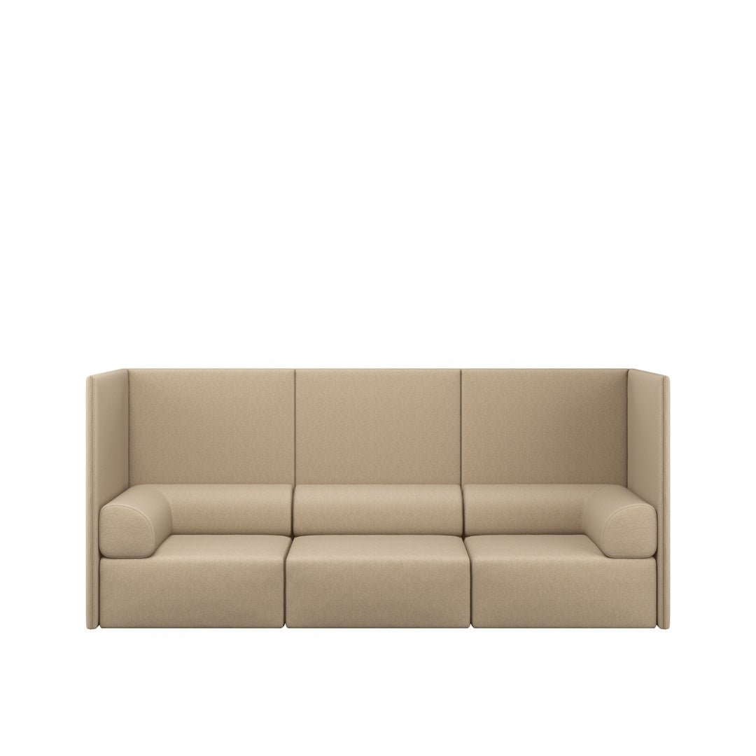 Palo Block 3 - seater Sofa High Back with Armrests - ökenhem