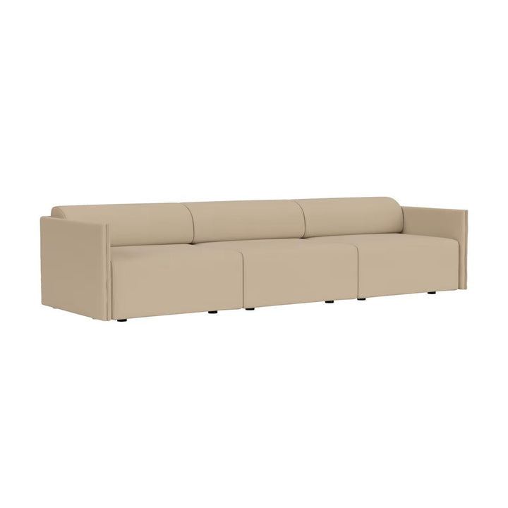 Palo Block 3-seater Sofa Low Back - ökenhem