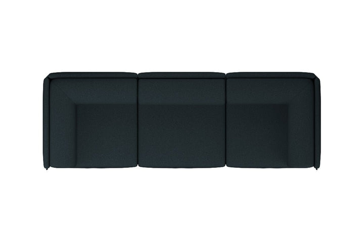 Palo Block 3 - seater Sofa Low Back with Armrests - ökenhem