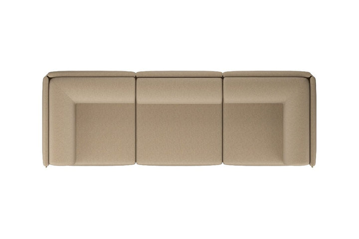 Palo Block 3 - seater Sofa Low Back with Armrests - ökenhem