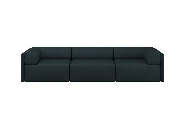 Palo Block 3 - seater Sofa Low Back with Armrests - ökenhem