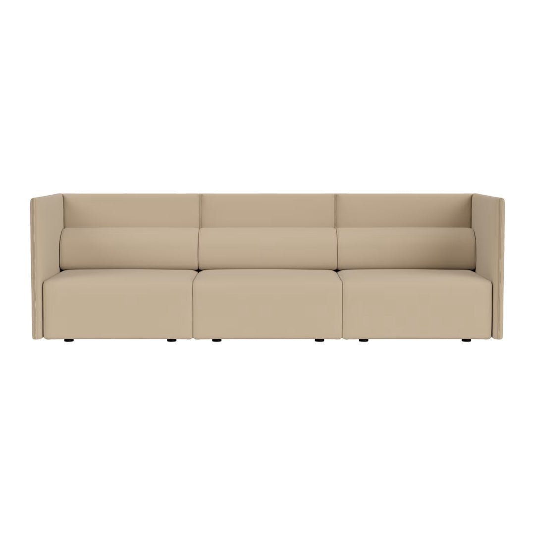 Palo Block 3-seater Sofa Medium Back - ökenhem