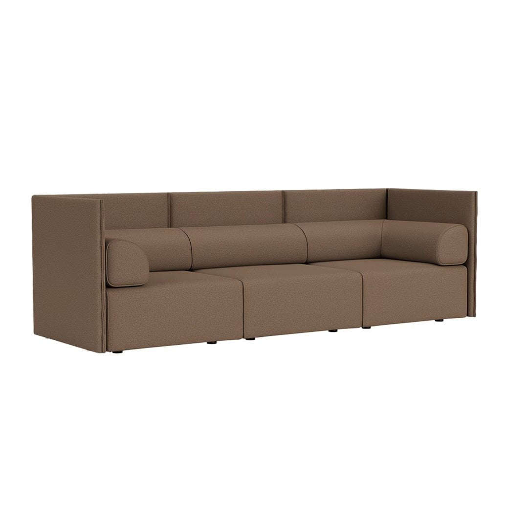 Palo Block 3-seater Sofa Medium Back with Armrests - ökenhem