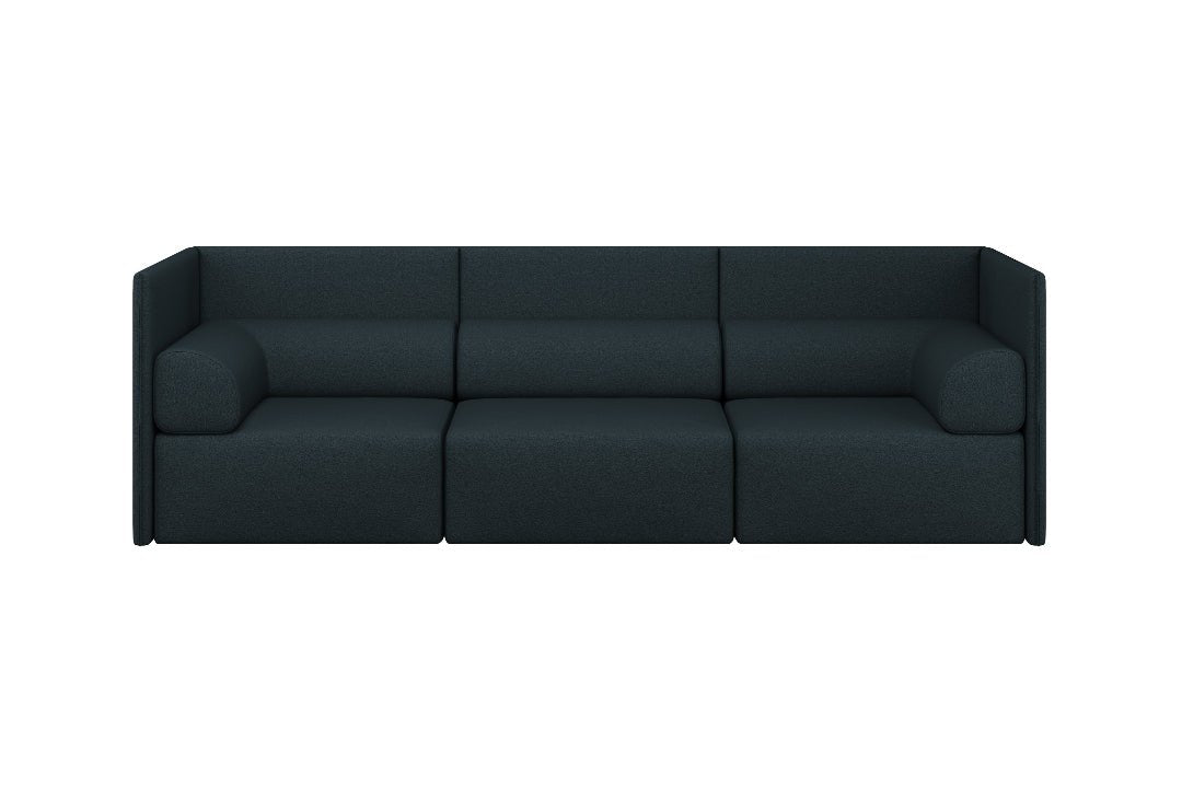 Palo Block 3 - seater Sofa Medium Back with Armrests - ökenhem