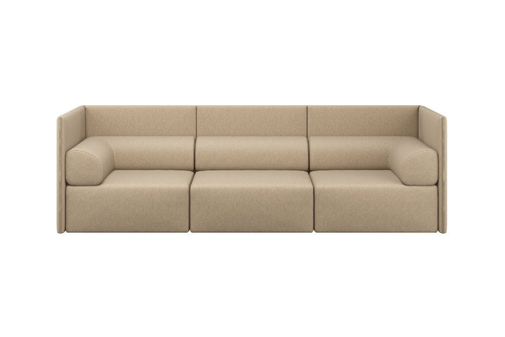 Palo Block 3 - seater Sofa Medium Back with Armrests - ökenhem