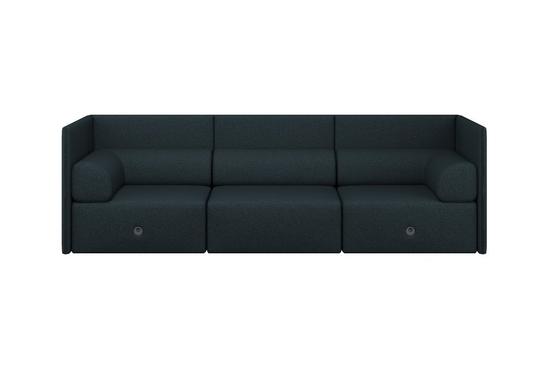 Palo Block 3 - seater Sofa Medium Back with Armrests - ökenhem