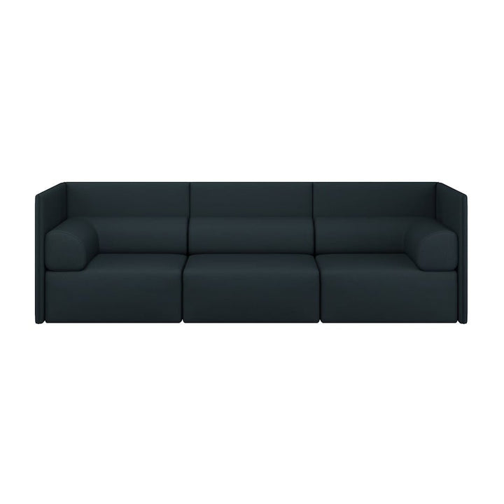 Palo Block 3-seater Sofa Medium Back with Armrests - ökenhem