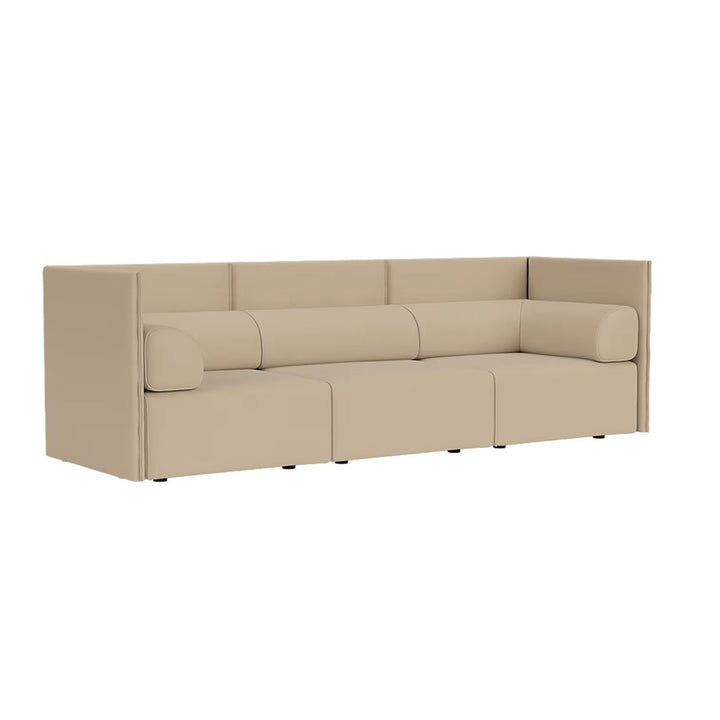 Palo Block 3-seater Sofa Medium Back with Armrests - ökenhem