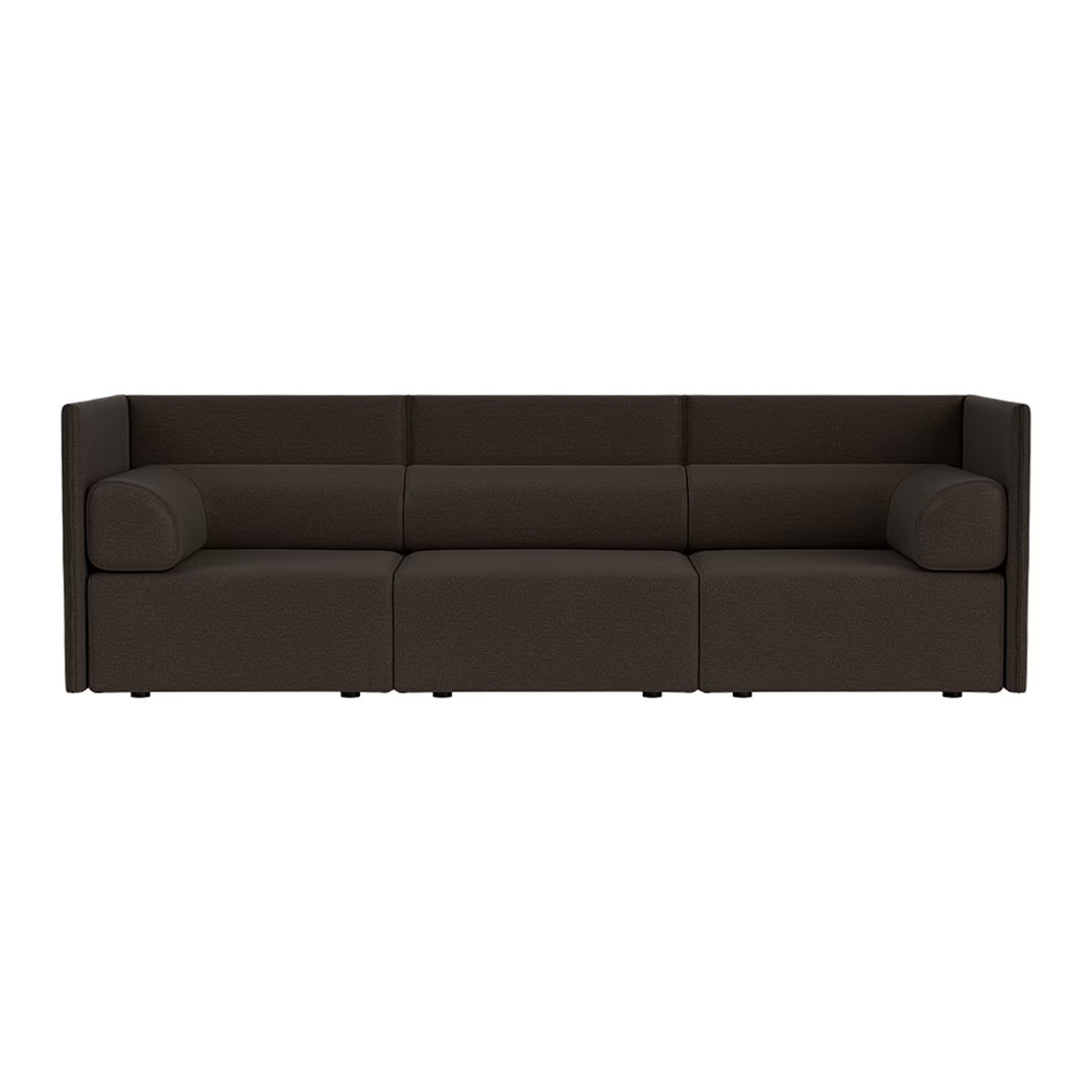 Palo Block 3-seater Sofa Medium Back with Armrests - ökenhem