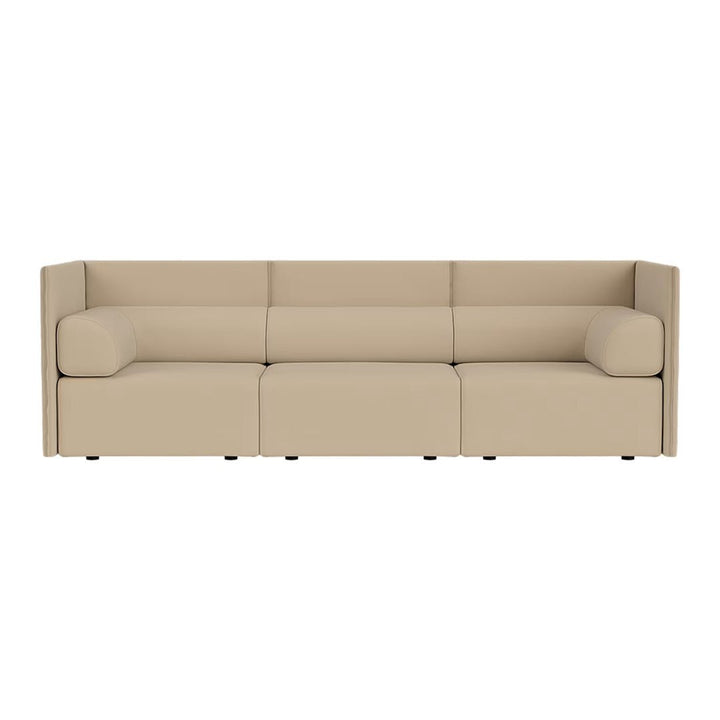 Palo Block 3-seater Sofa Medium Back with Armrests - ökenhem