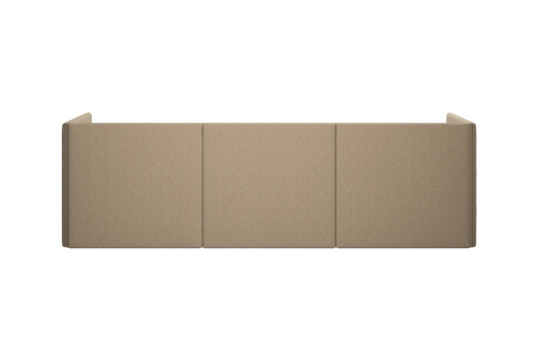 Palo Block 3 - seater Sofa Medium Back with Armrests - ökenhem