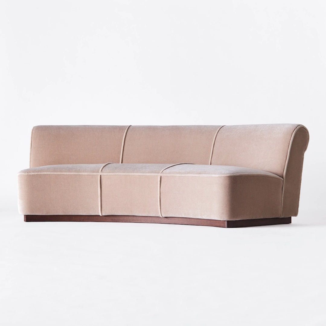 Paris Sofa Baby Velvet Mohair - ökenhem