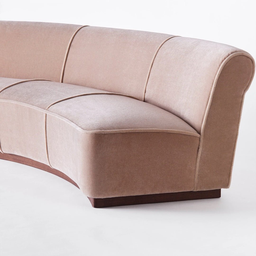 Paris Sofa Baby Velvet Mohair - ökenhem