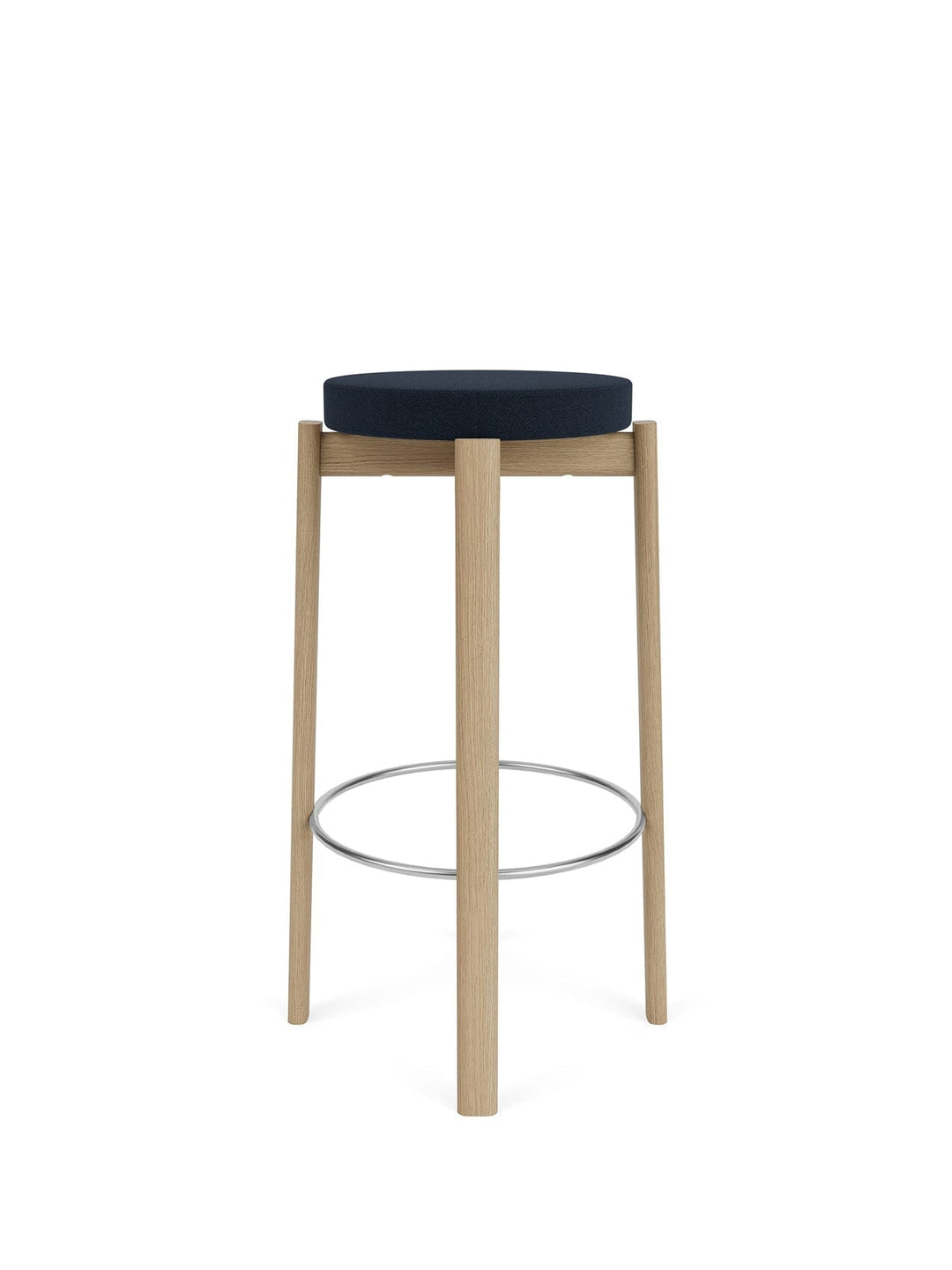 Passage Bar Stool, Upholstered Seat - ökenhem