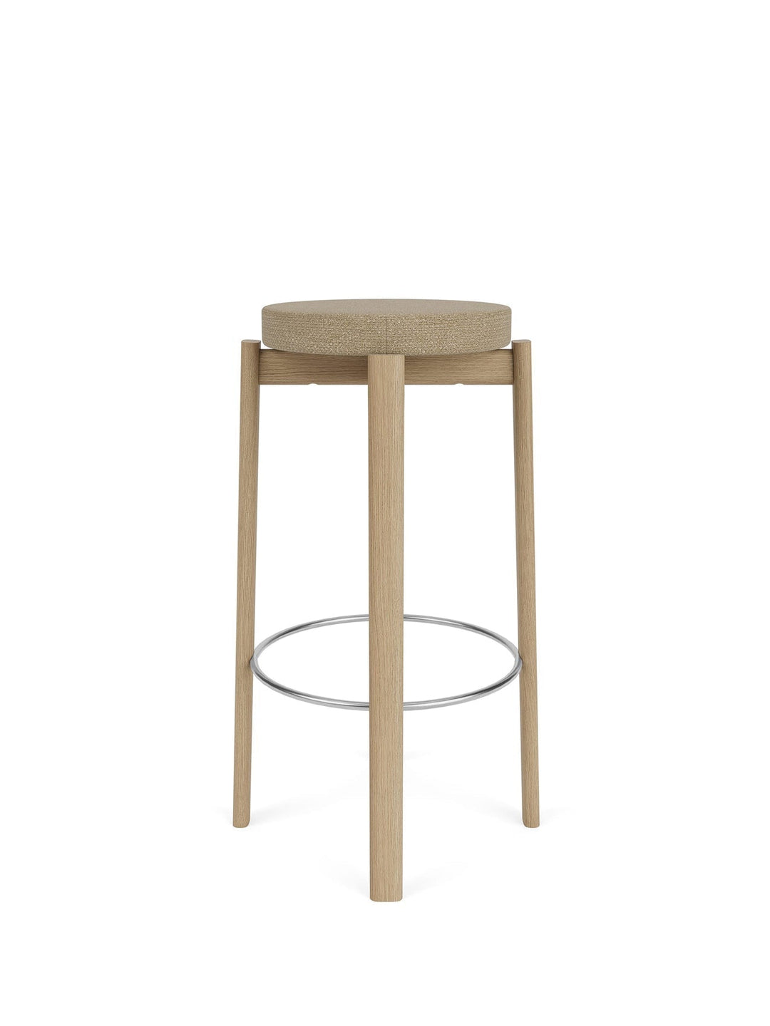 Passage Bar Stool, Upholstered Seat - ökenhem