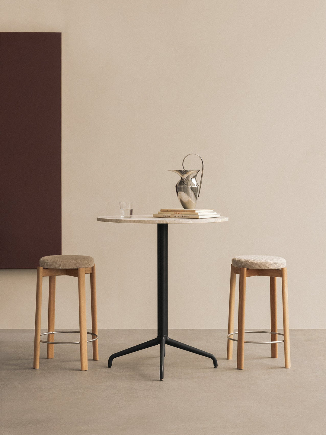 Passage Counter Stool, Upholstered Seat - ökenhem