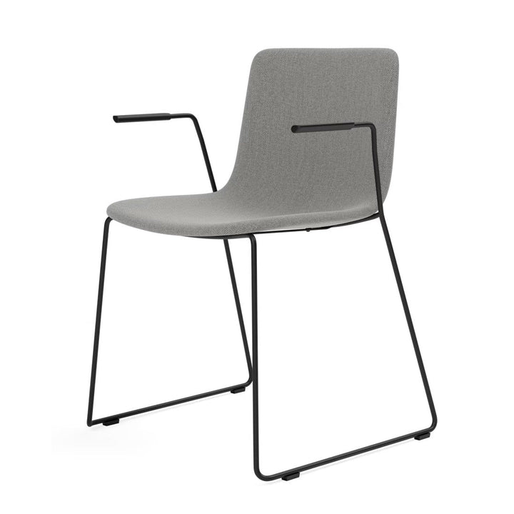 Pato Armchair - Sledge Base, Fully Upholstered - Stackable - ökenhem
