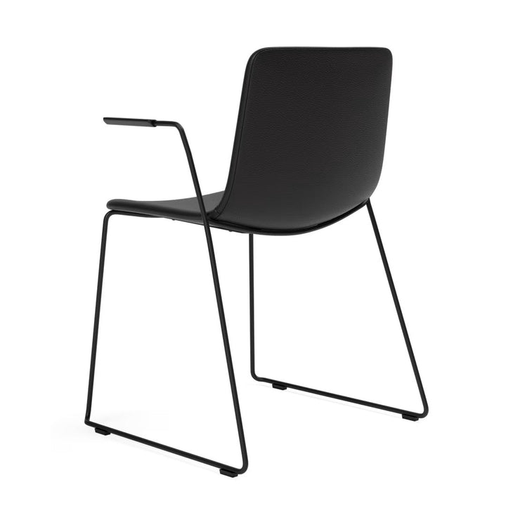 Pato Armchair - Sledge Base, Fully Upholstered - Stackable - ökenhem