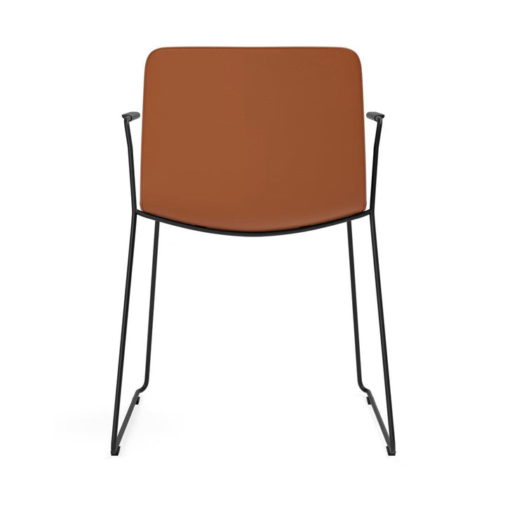 Pato Armchair - Sledge Base, Fully Upholstered - Stackable - ökenhem