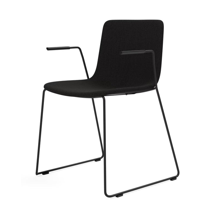 Pato Armchair - Sledge Base, Fully Upholstered - Stackable - ökenhem