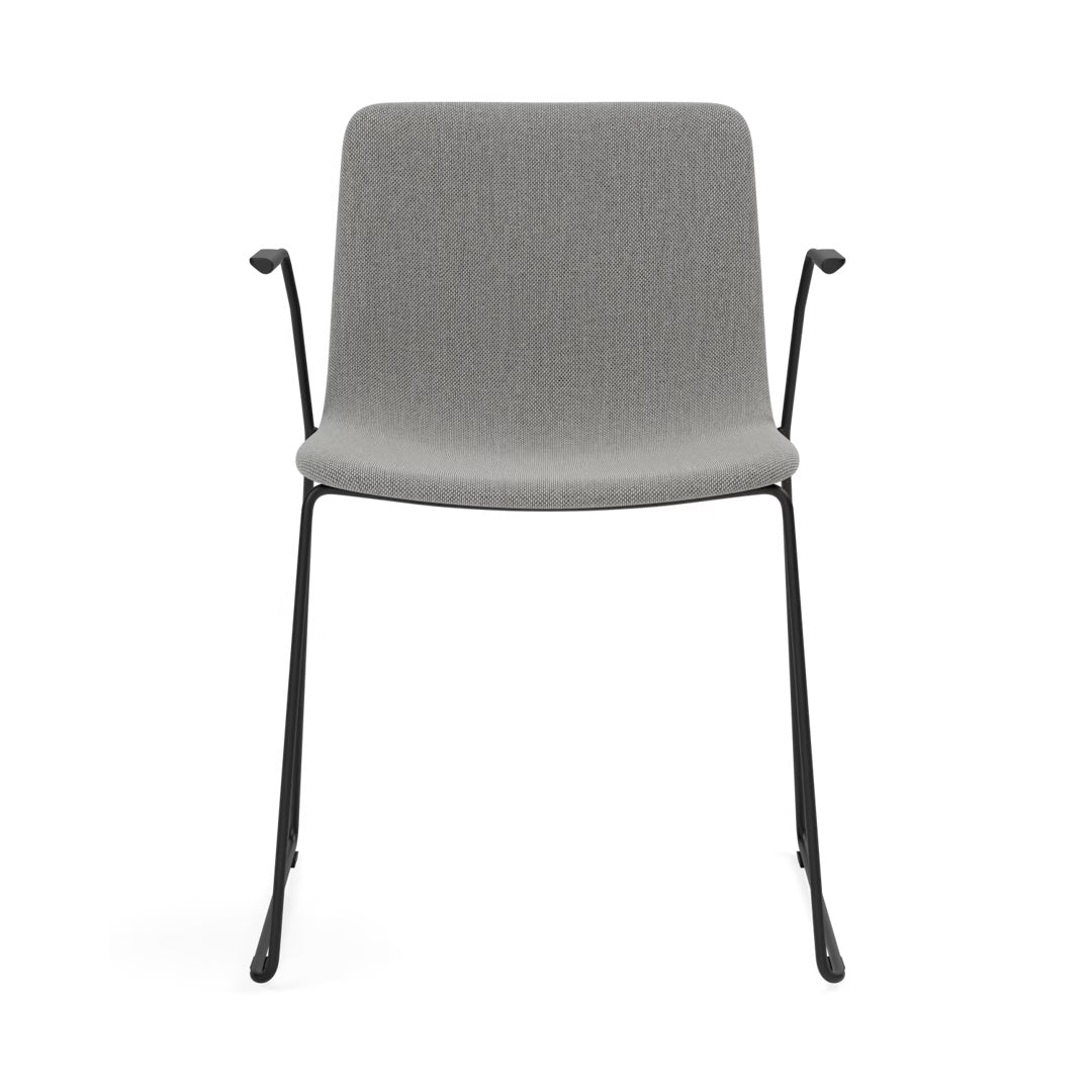 Pato Armchair - Sledge Base, Fully Upholstered - Stackable - ökenhem