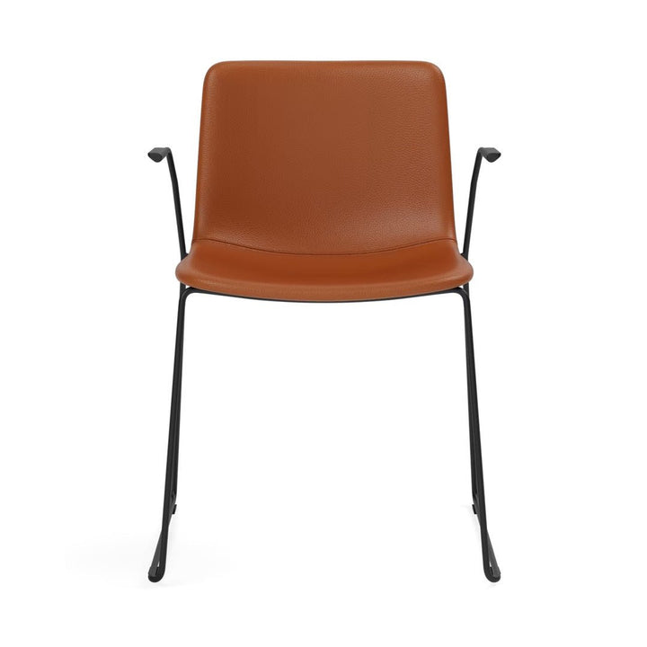 Pato Armchair - Sledge Base, Fully Upholstered - Stackable - ökenhem