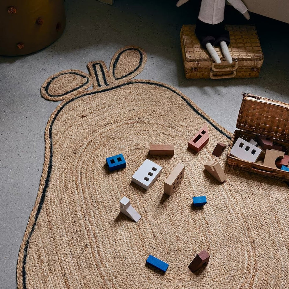 Pear Braided Jute Rug - ökenhem