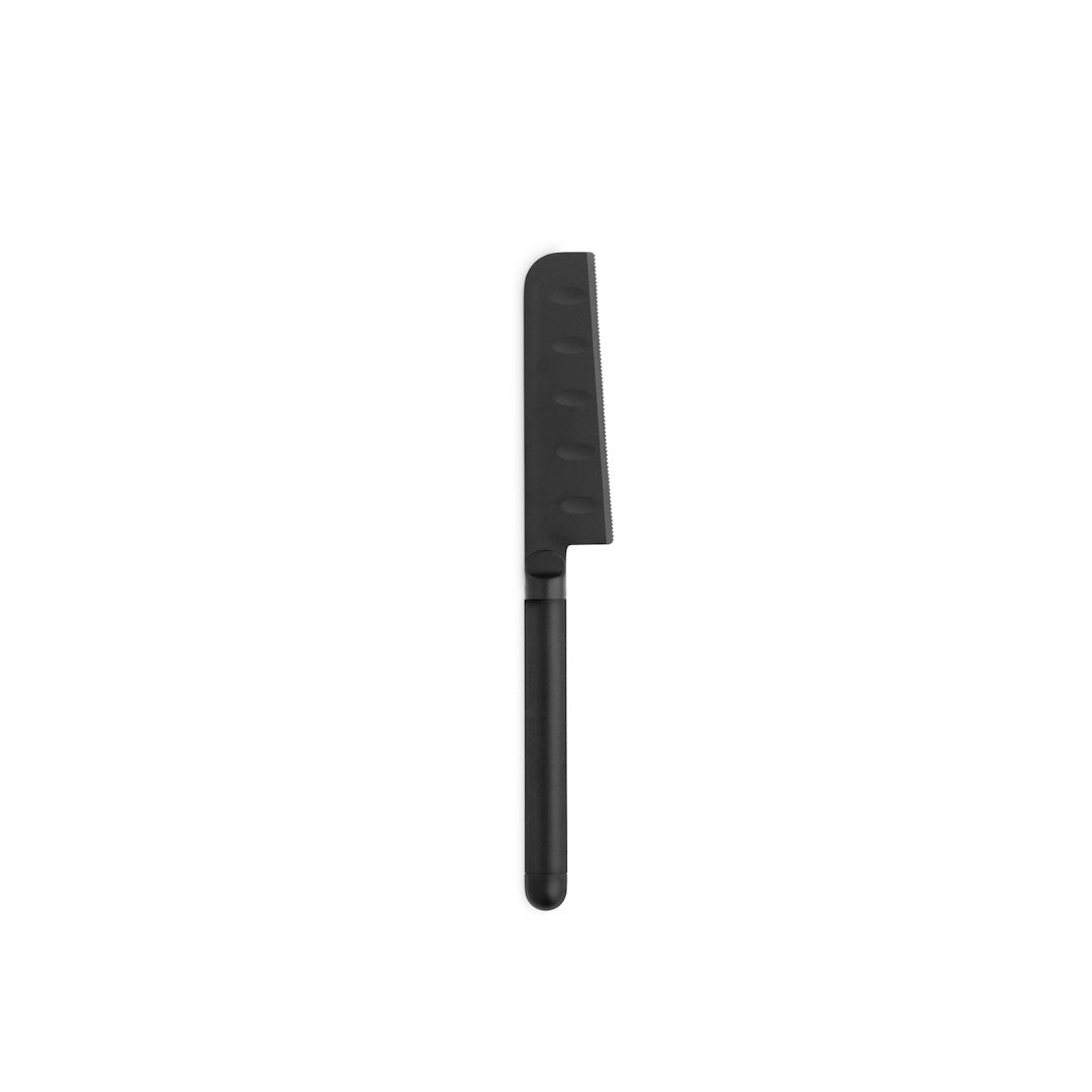 Pebble Cheese Knife Black - ökenhem