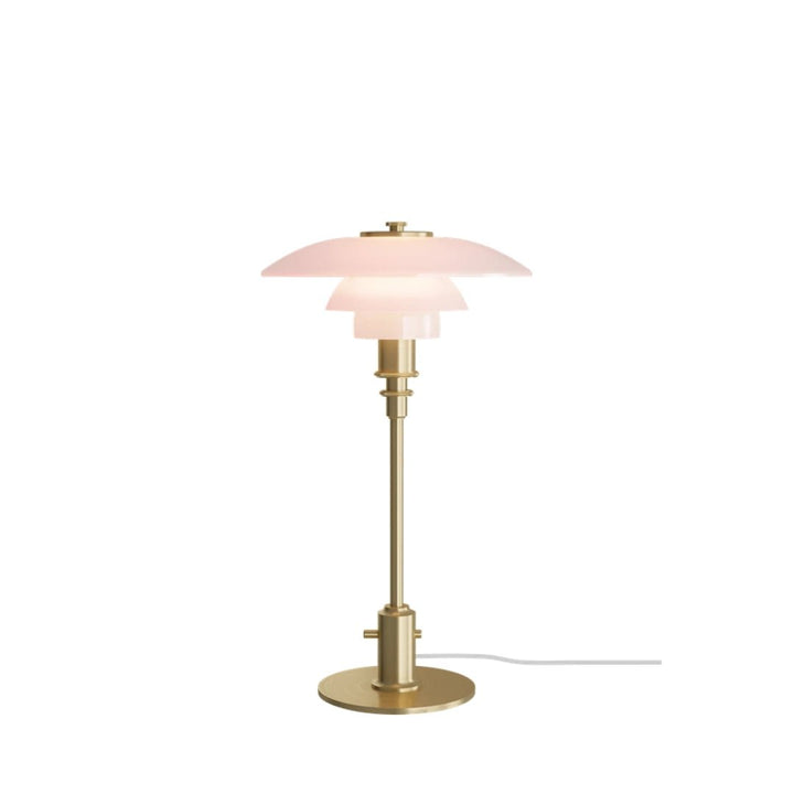 PH 2/1 Pale Rose Brass Table Lamp - ökenhem