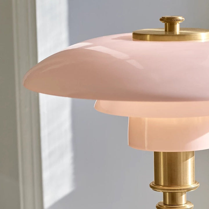 PH 2/1 Pale Rose Brass Table Lamp - ökenhem