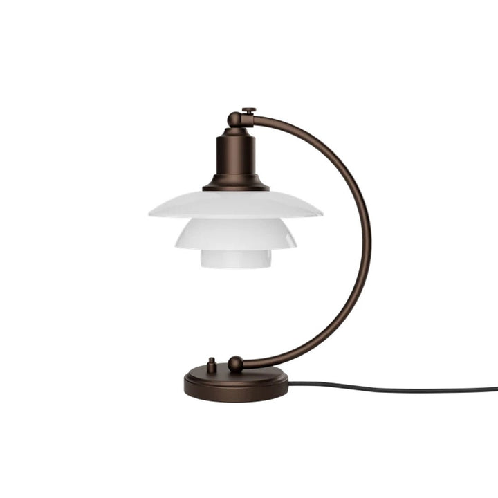 PH 2/2 Luna Aged Brass Opal Table Lamp - ökenhem
